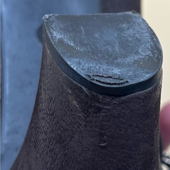 Prada Brown Leather Ankle Boots. Size 38 US 8 - Picture 10 of 12